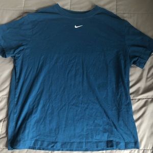 Men’s Center Swoosh Nike T shirt Navy blue